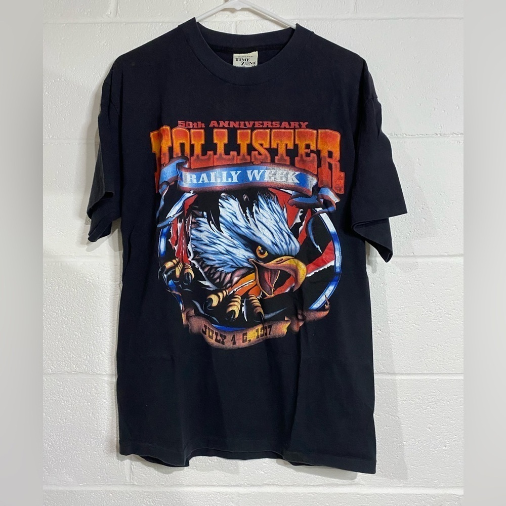 Hollister Black Rally Week Tee X-Large